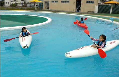 水上スポーツ＆ウォーター遊具体験