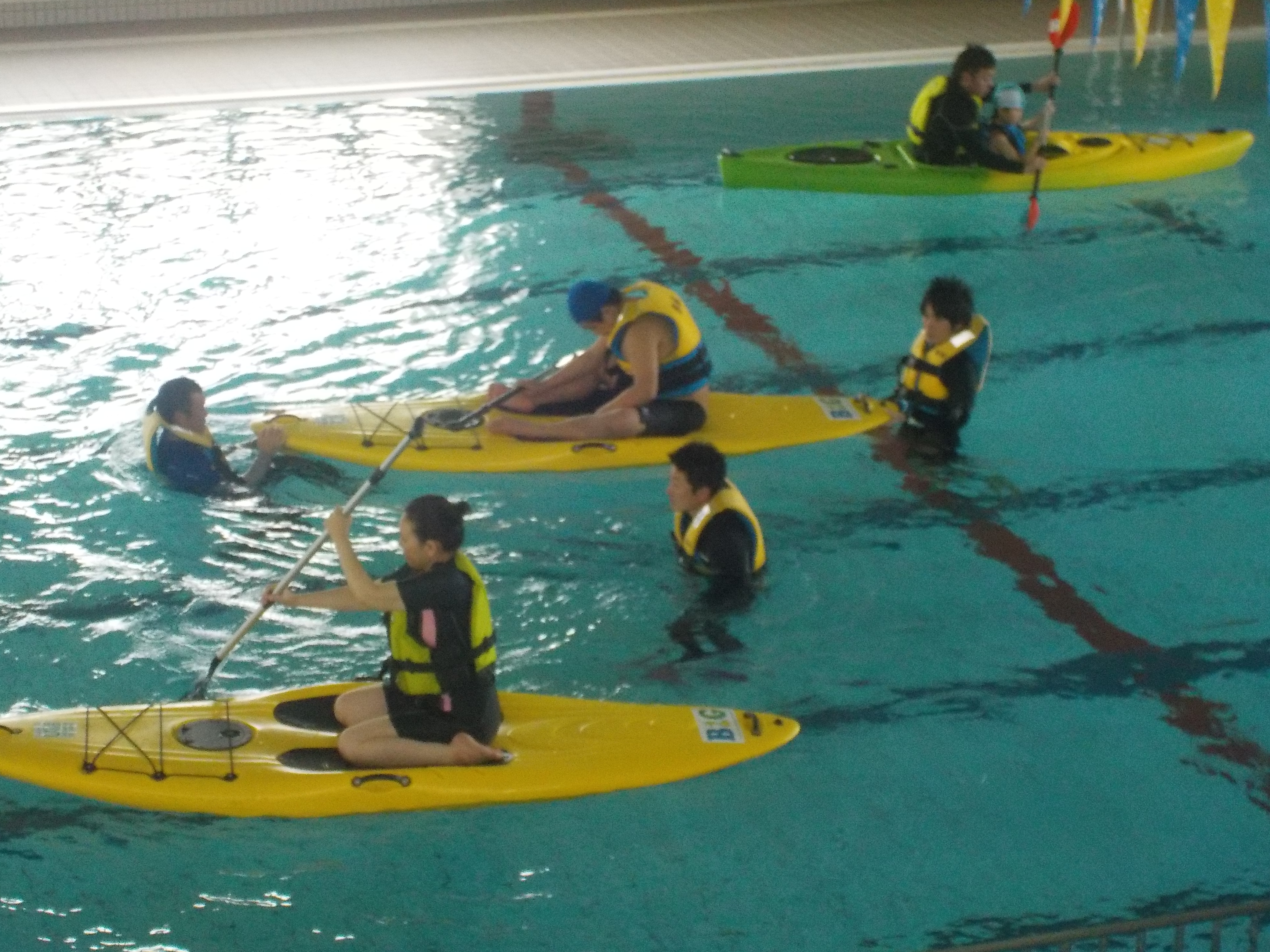障がい者を対象としたウォータースポーツ体験＆水辺の安全教室