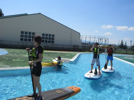 水上スポーツ＆ウォーター遊具体験