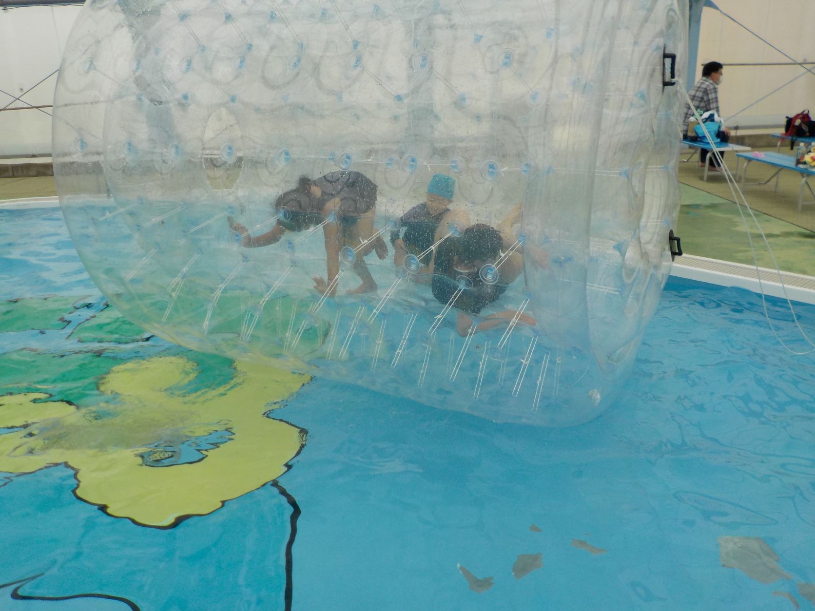 障がいのある小学生のB&G水に親しむ体験会