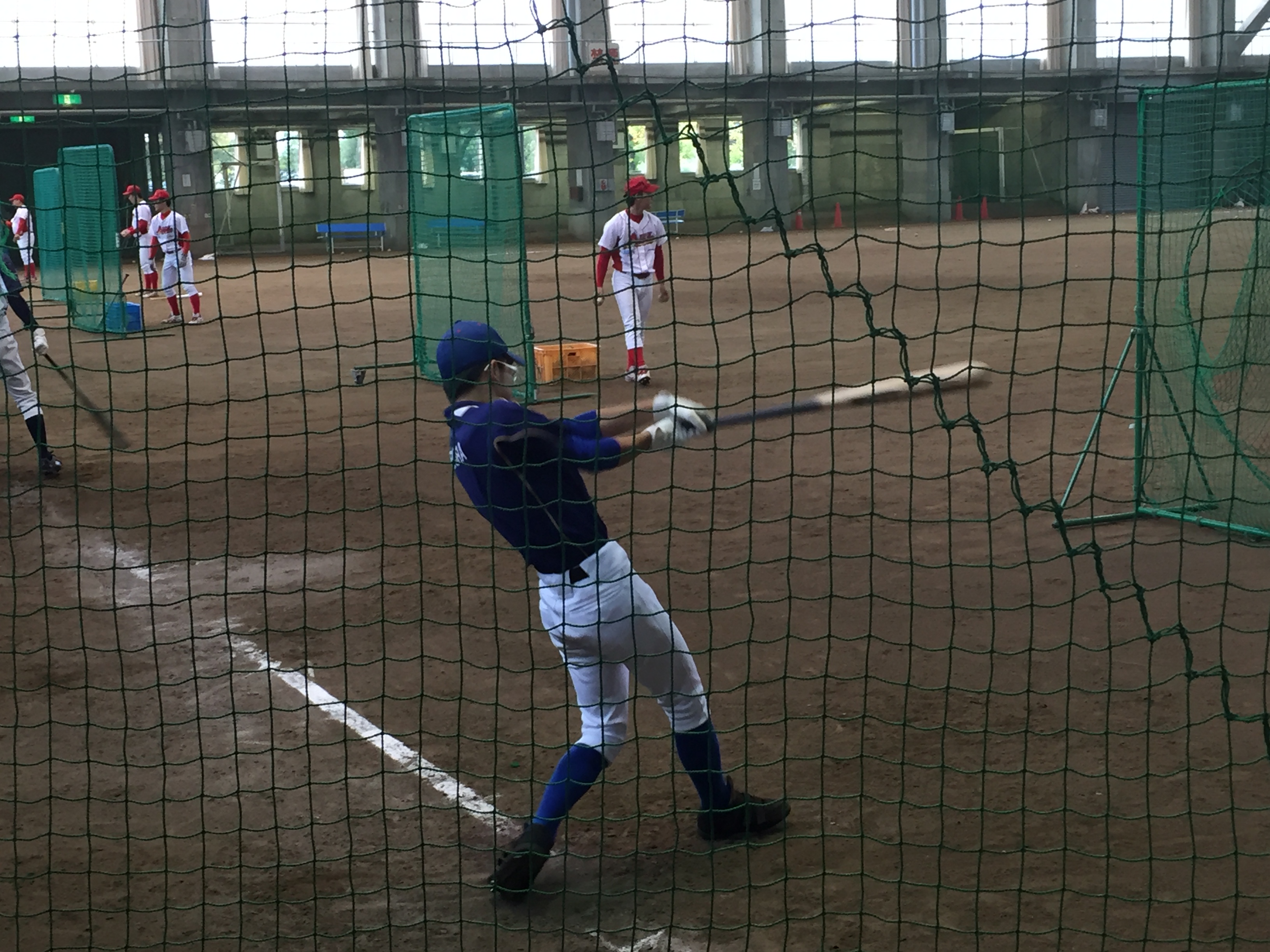 目指せ！甲子園　中３野球教室