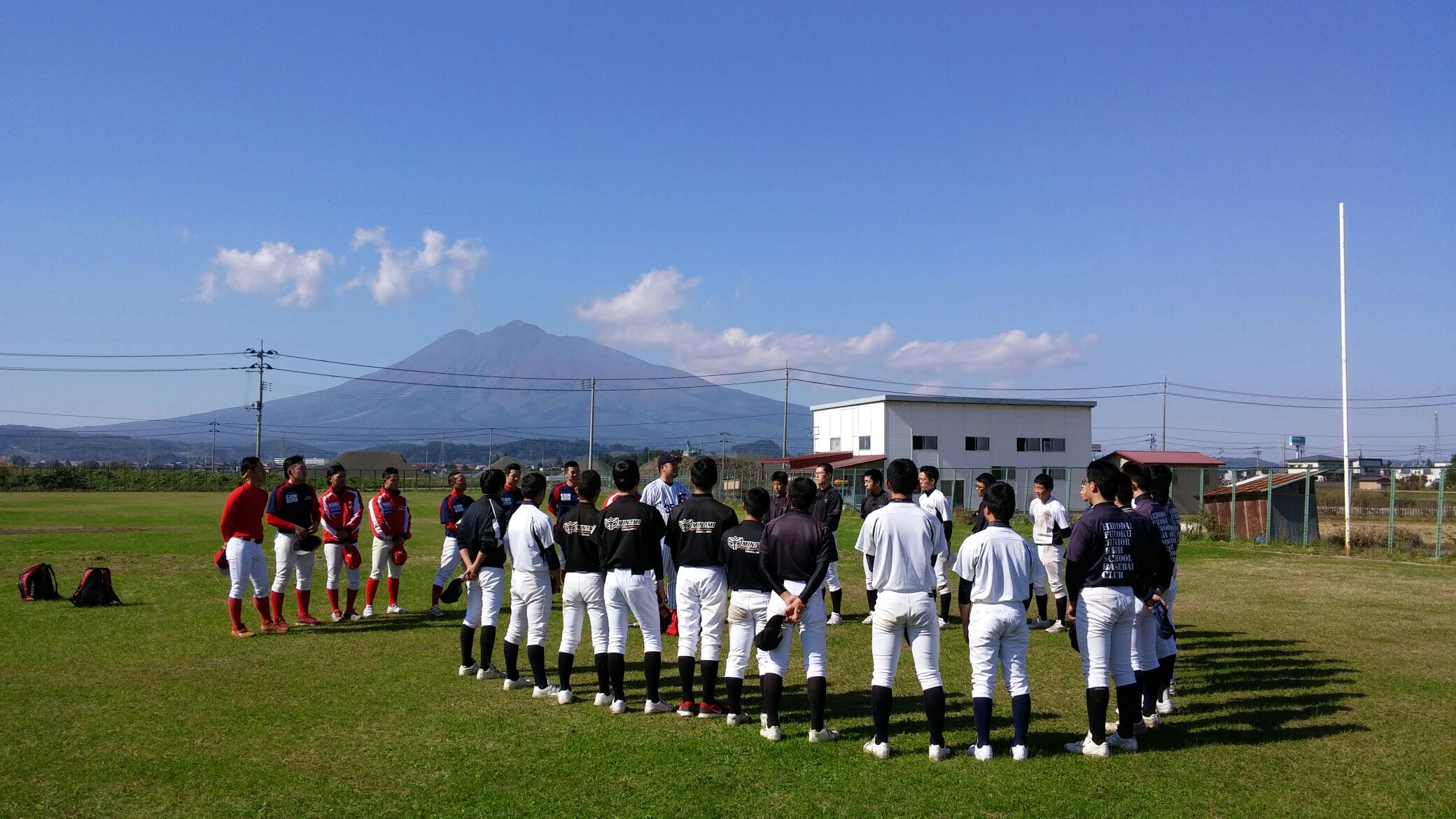 目指せ！甲子園　中３野球教室