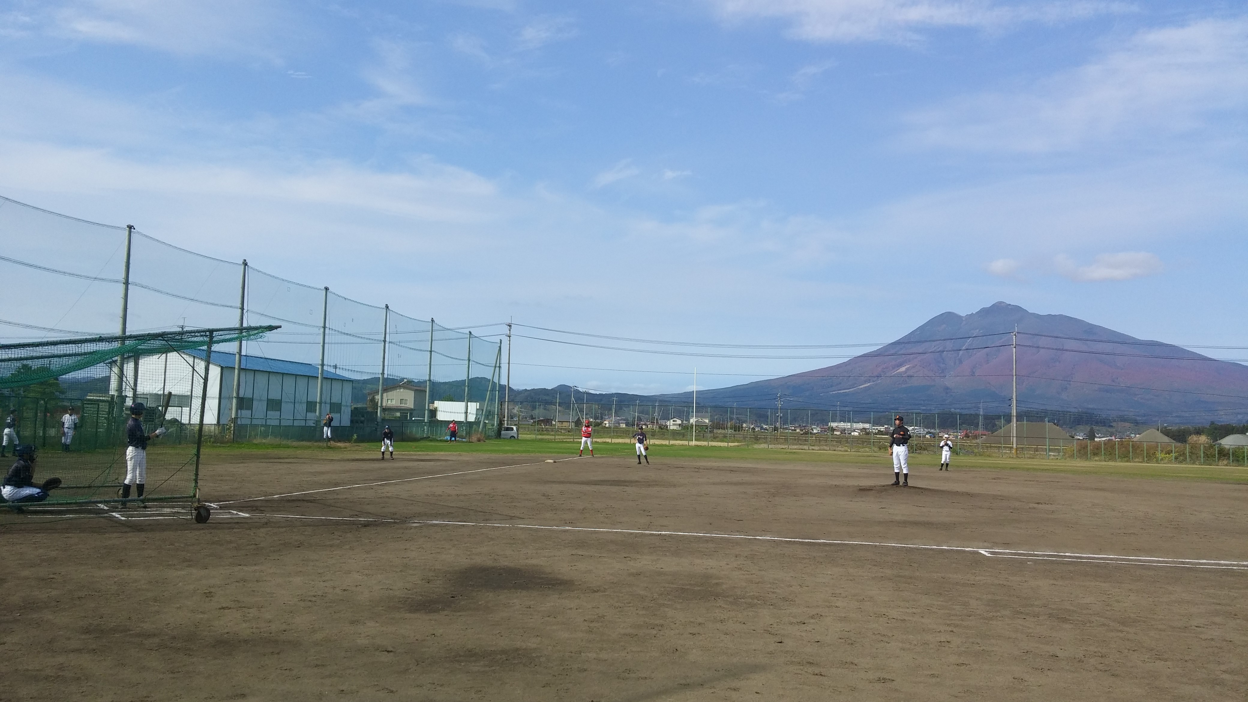 目指せ！甲子園　中３野球教室