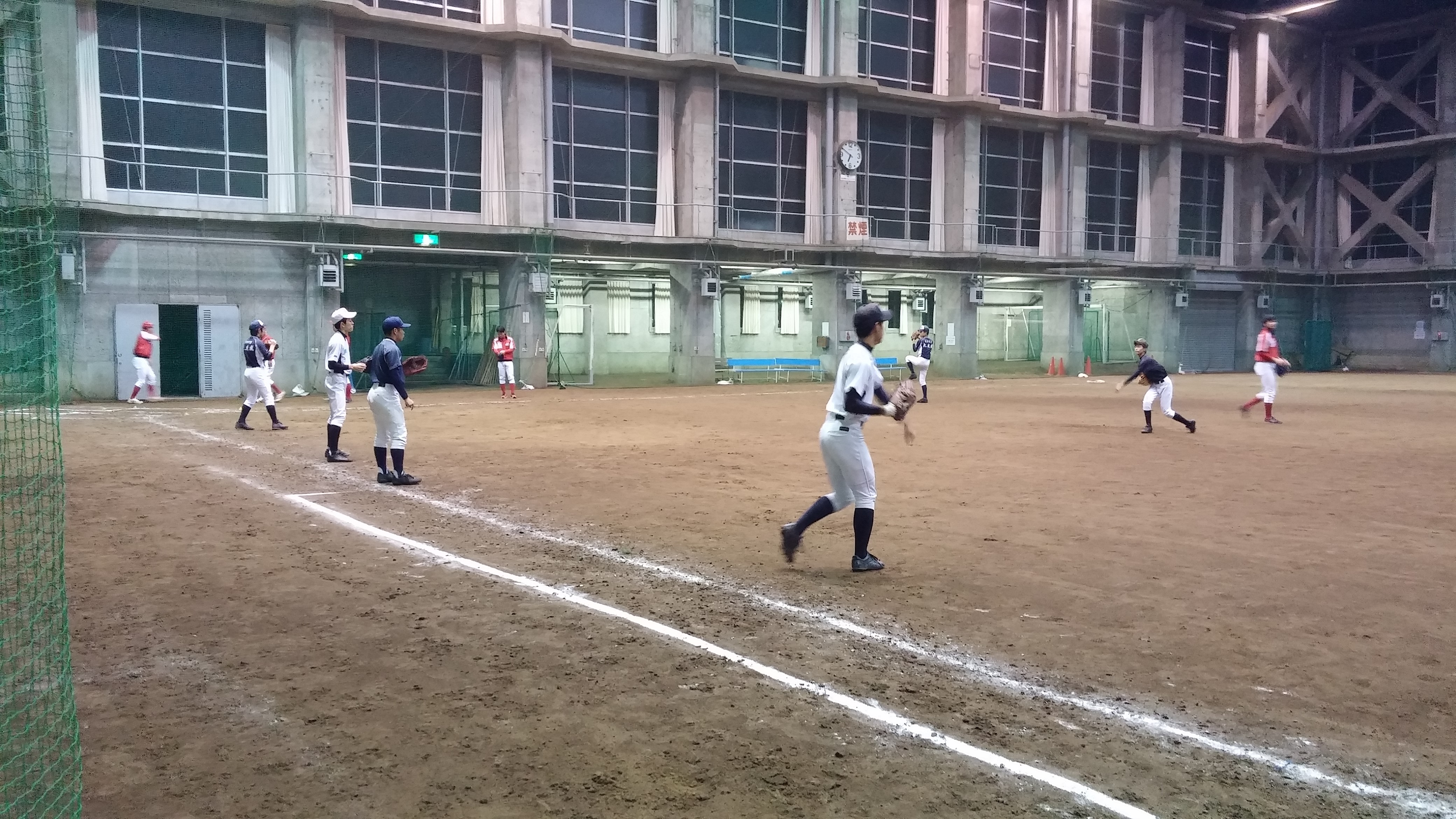 目指せ！甲子園　中３野球教室