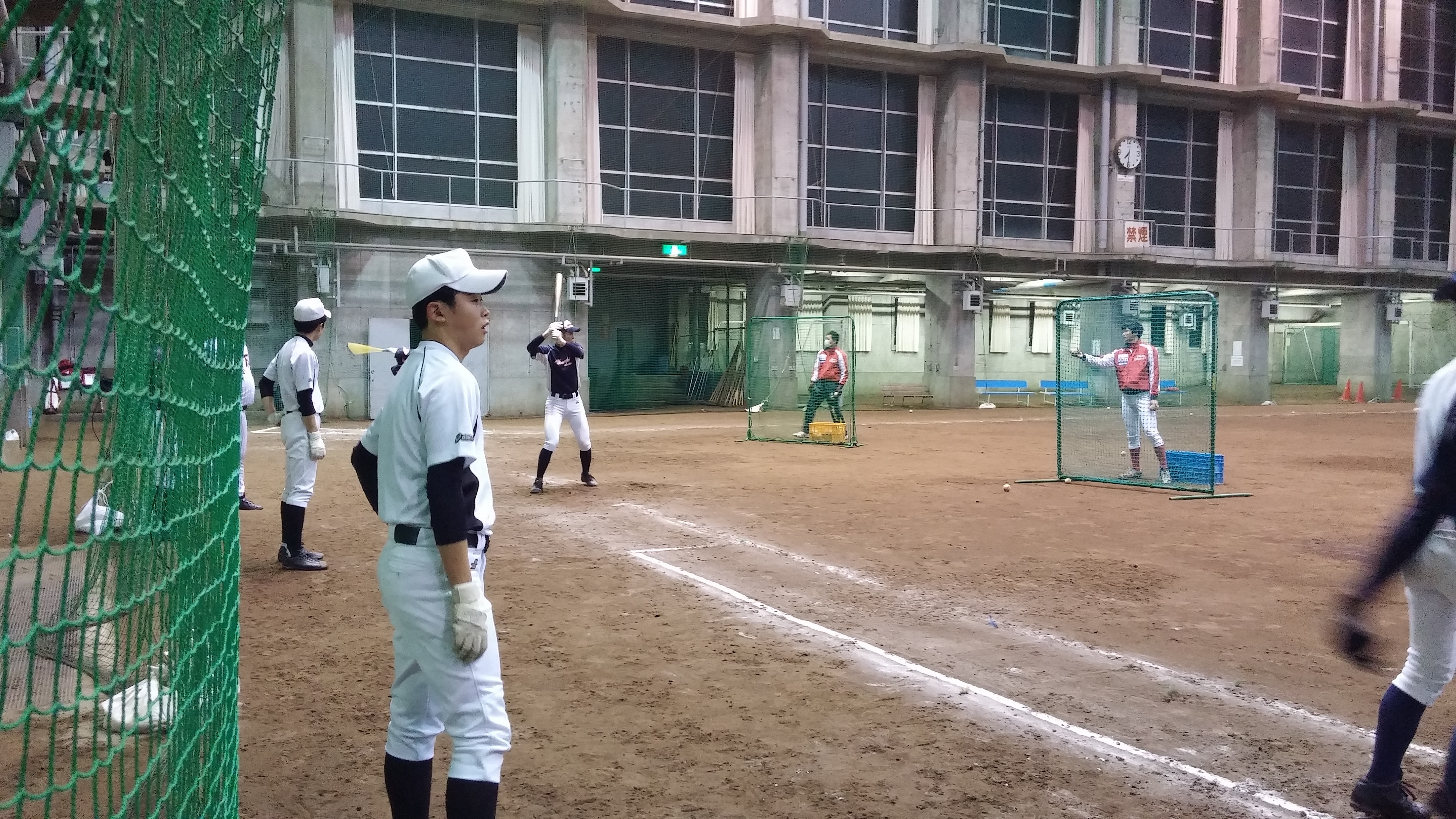 目指せ！甲子園　中３野球教室