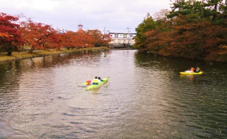 秋のカヌー試乗体験