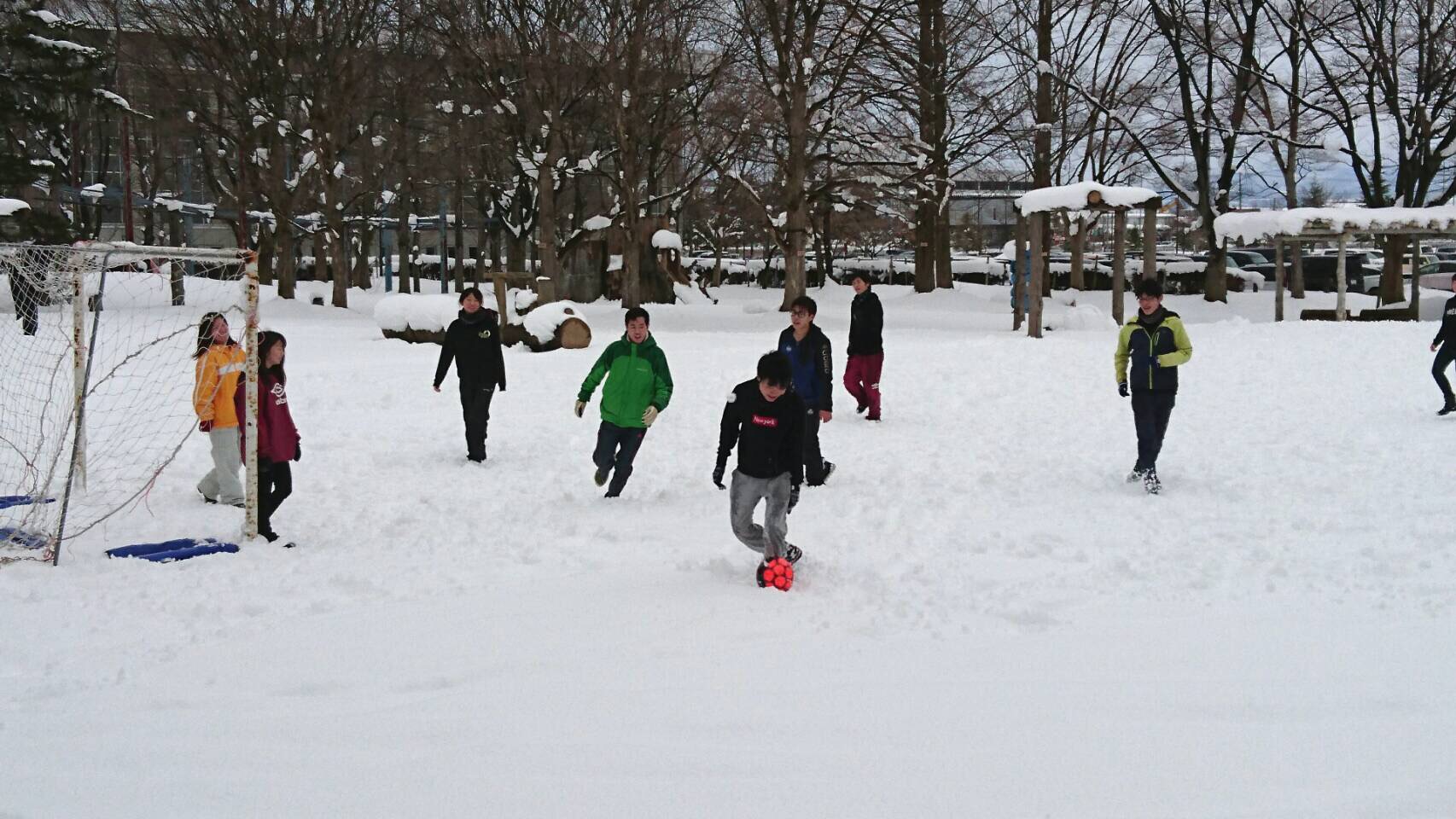 冬期間ミニサッカー場