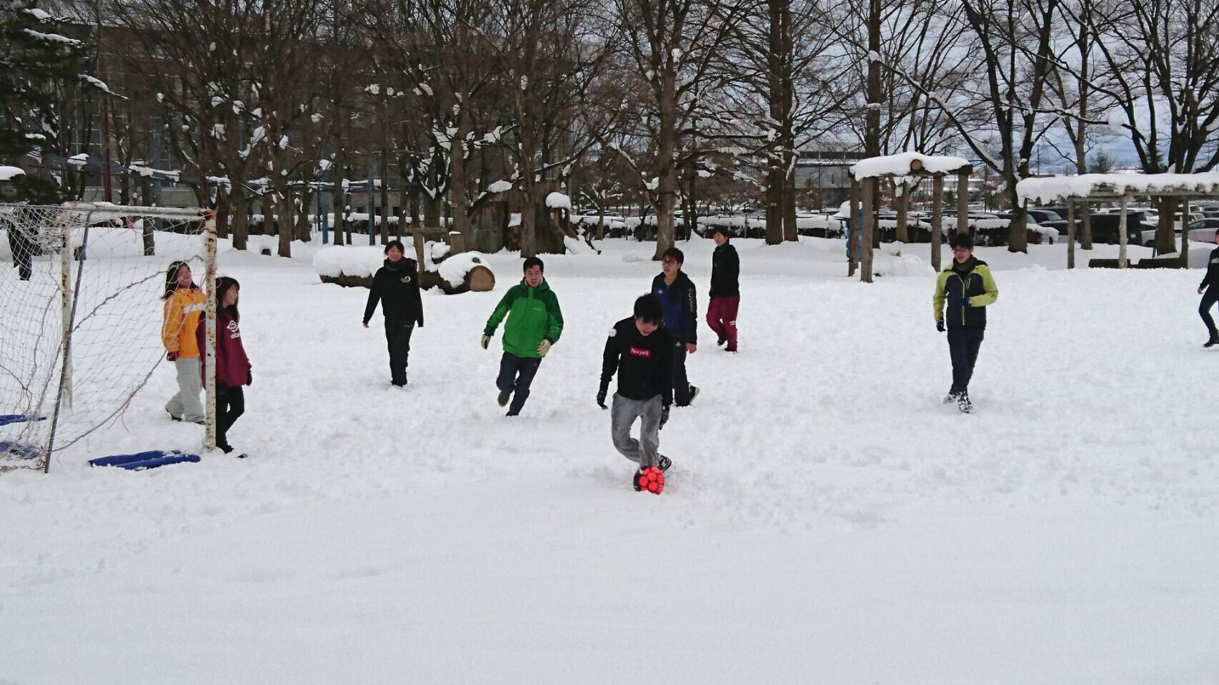 冬期間ミニサッカー場