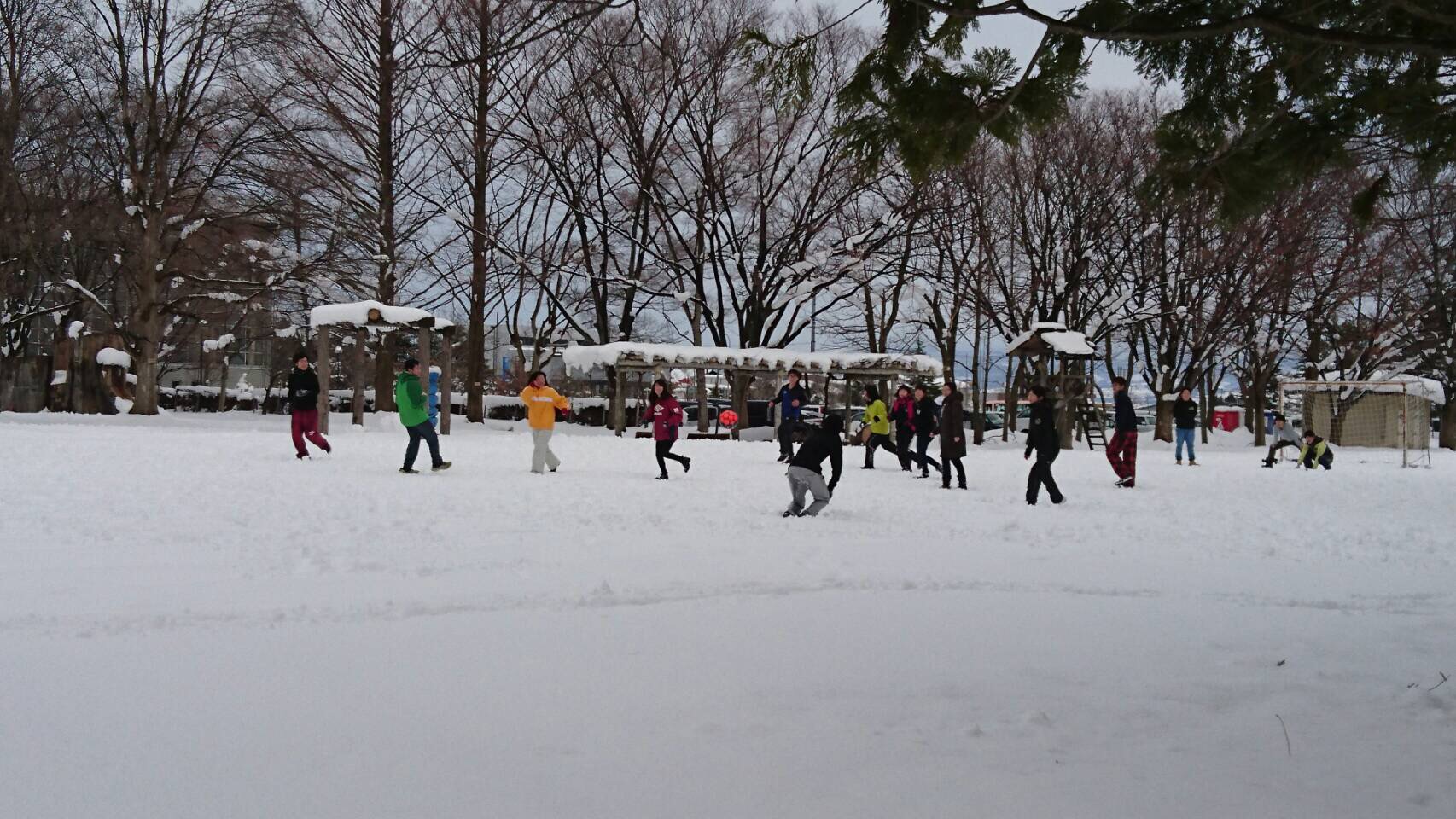 冬期間ミニサッカー場