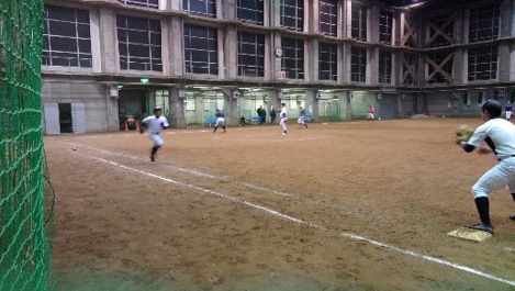 目指せ！甲子園　中３野球教室