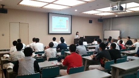 目指せ！甲子園　中３野球教室