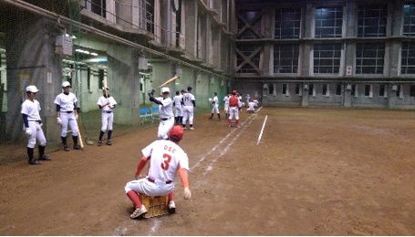 目指せ！甲子園　中３野球教室