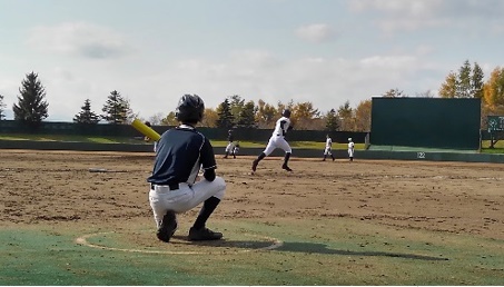 目指せ！甲子園　中３野球教室