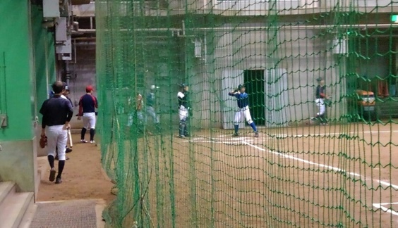 目指せ！甲子園　中３野球教室