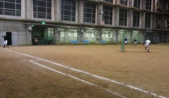 目指せ！甲子園　中３野球教室