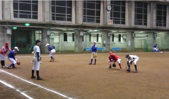 目指せ！甲子園　中３野球教室