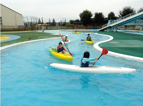 水上スポーツ＆ウォーター遊具体験