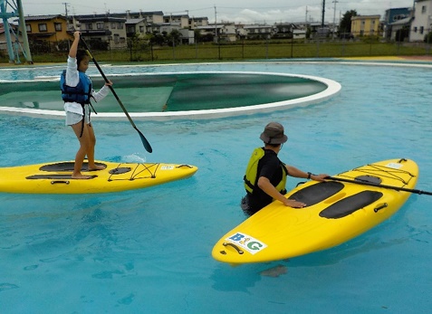 水上スポーツ＆ウォーター遊具体験