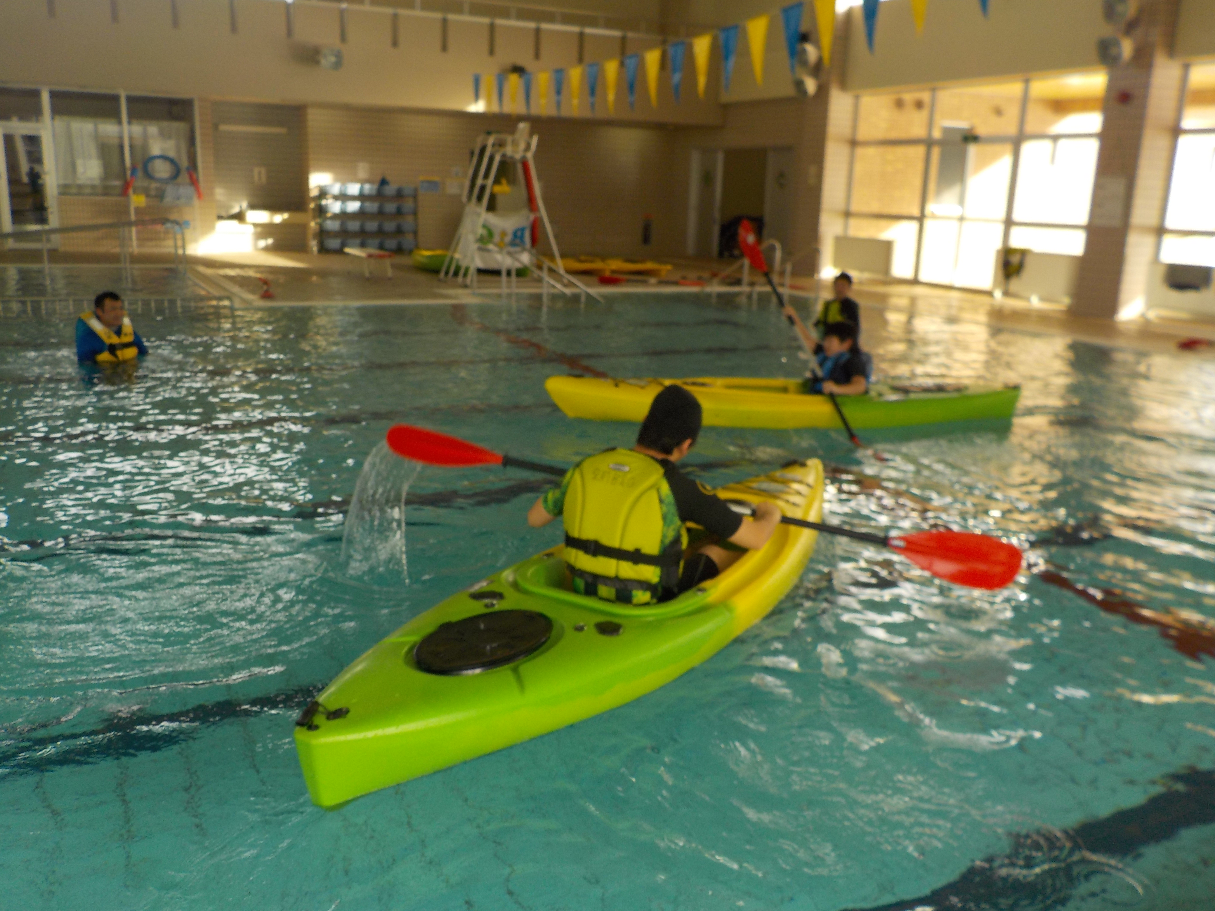 障がい者を対象としたウォータースポーツ体験＆水辺の安全教室