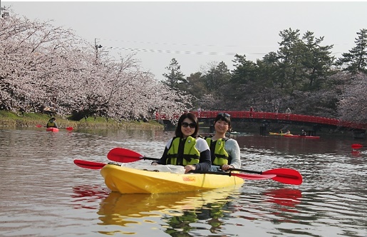 2019・弘前さくらまつりお花見カヌー体験