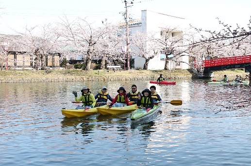 2019・弘前さくらまつりお花見カヌー体験