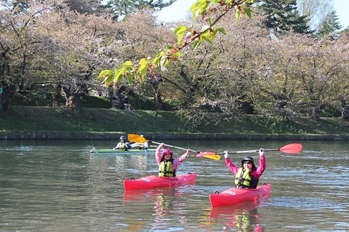 2019・弘前さくらまつりお花見カヌー体験