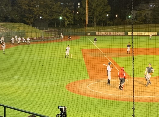 めざせ甲子園！　中３野球教室