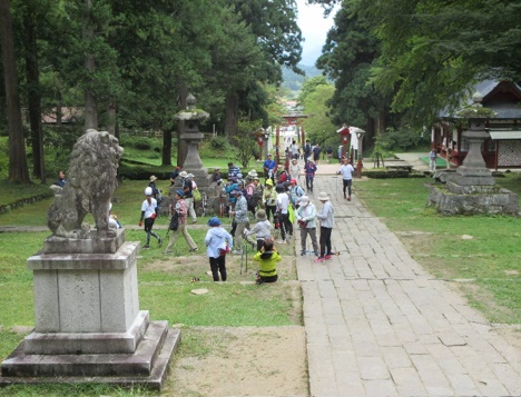 高照神社～岩木山神社ノルディックウォーキング～自然遊歩道・岩木山登山道を歩く～