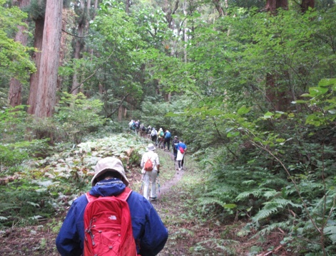 高照神社～岩木山神社ノルディックウォーキング～自然遊歩道・岩木山登山道を歩く～