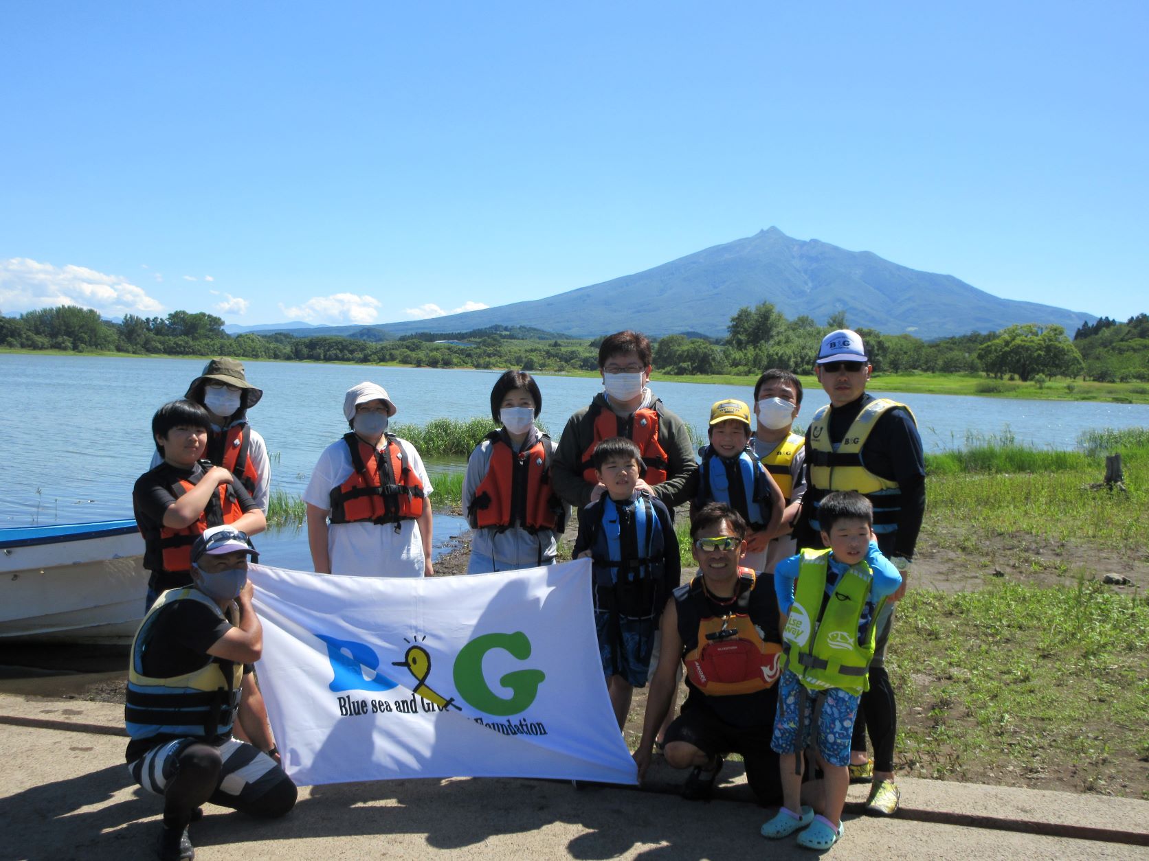 障がいのある小学生のB&G水に親しむ体験会