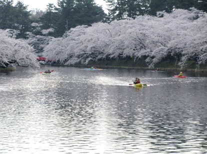 2022・弘前桜まつりお花見カヌー体験