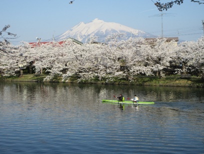 2022・弘前桜まつりお花見カヌー体験