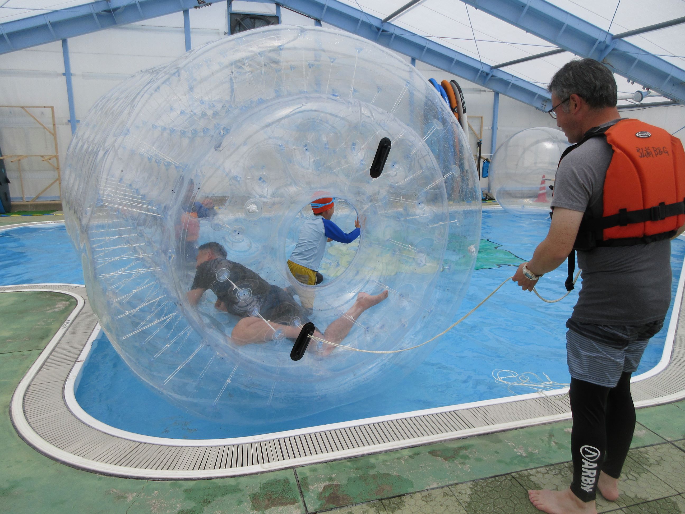 障がいのある小・中学生のB&G水に親しむ体験会