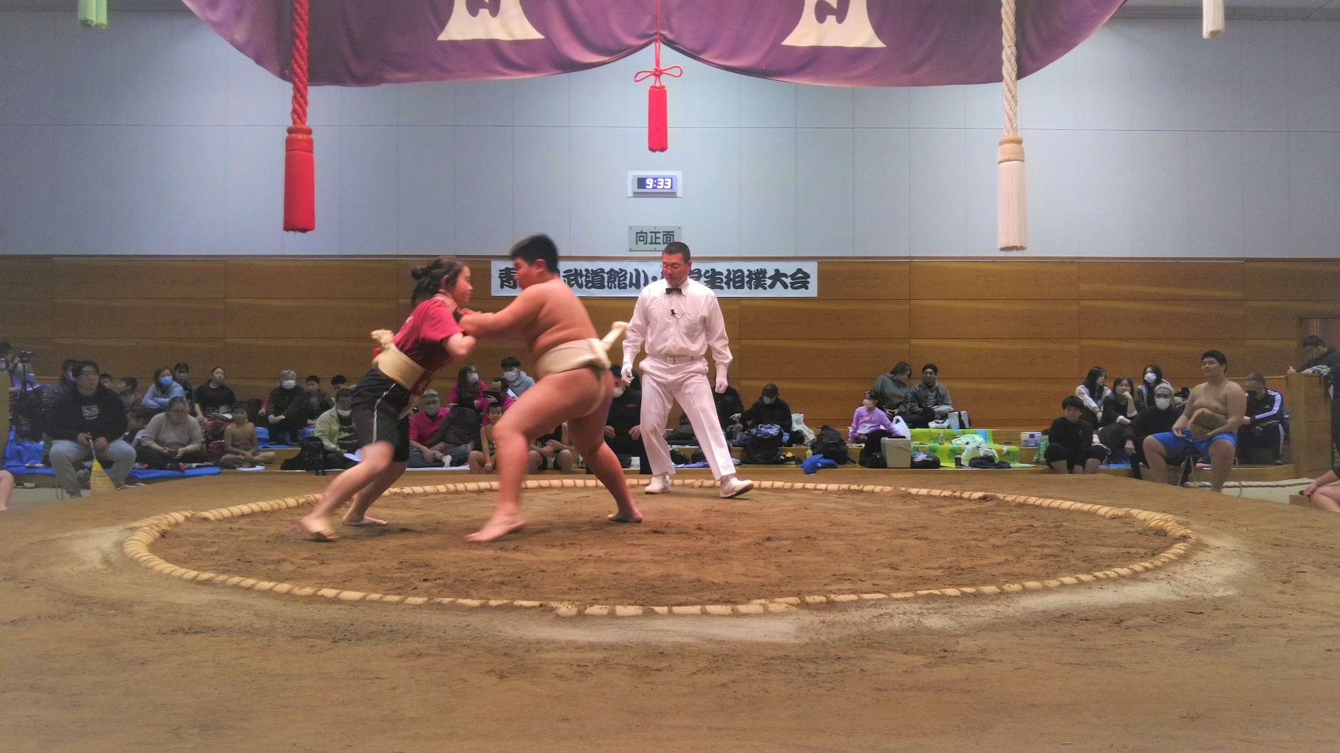 第１３回青森県武道館小学生・中学生相撲大会