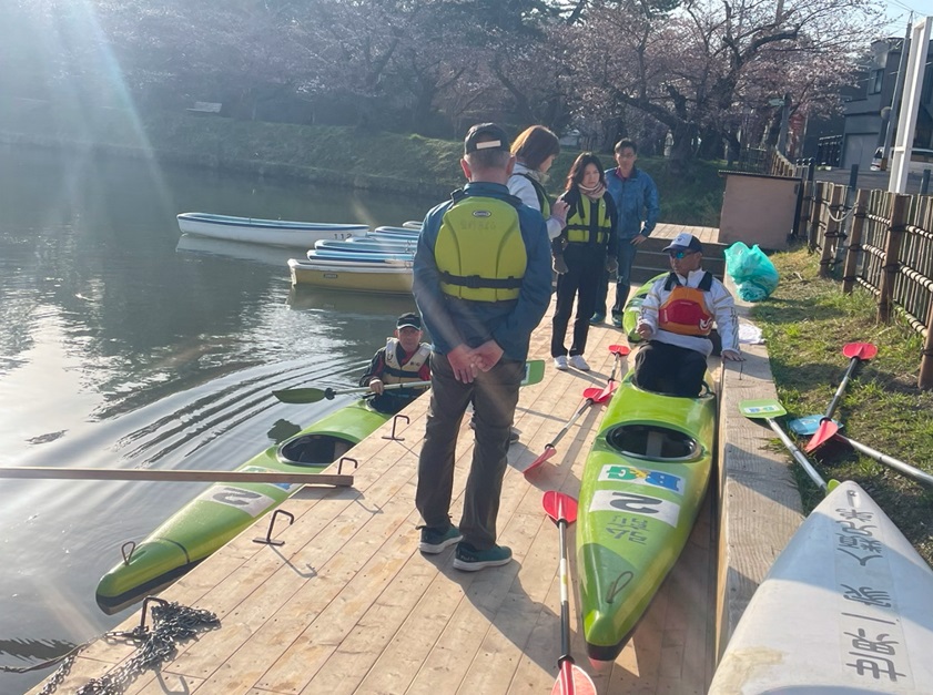 2024　ひろさき桜まつりお花見カヌー体験