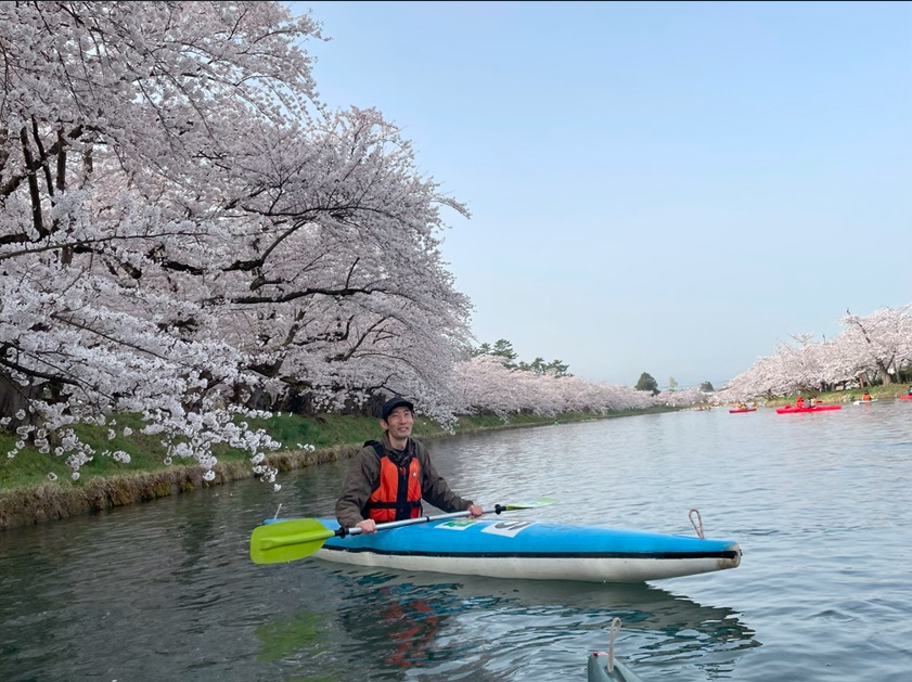 2024　ひろさき桜まつりお花見カヌー体験