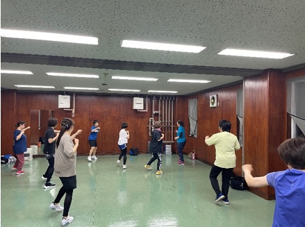 初心者エアロボクシング教室
