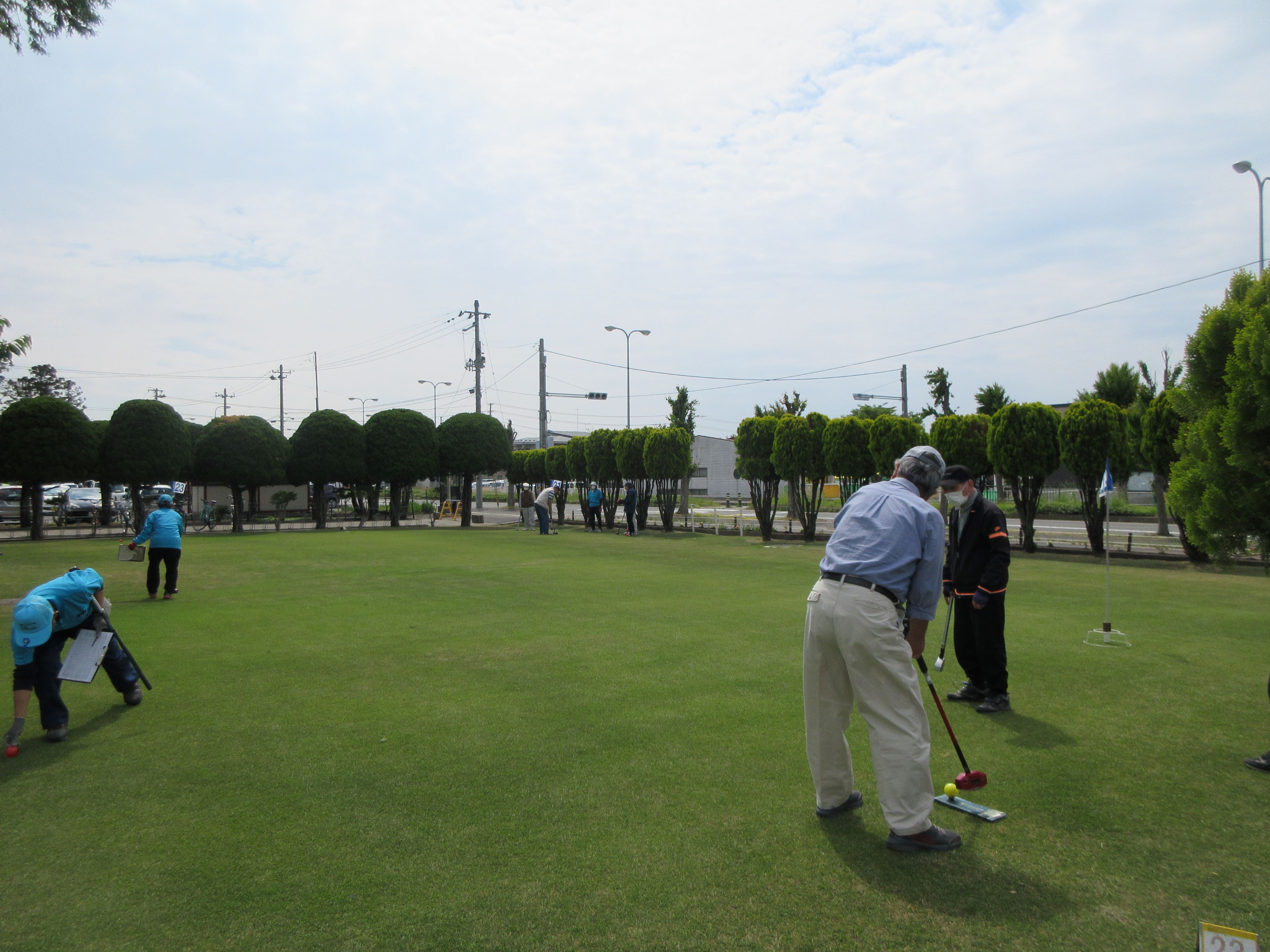 第１７回B&G会長杯グラウンド・ゴルフ大会