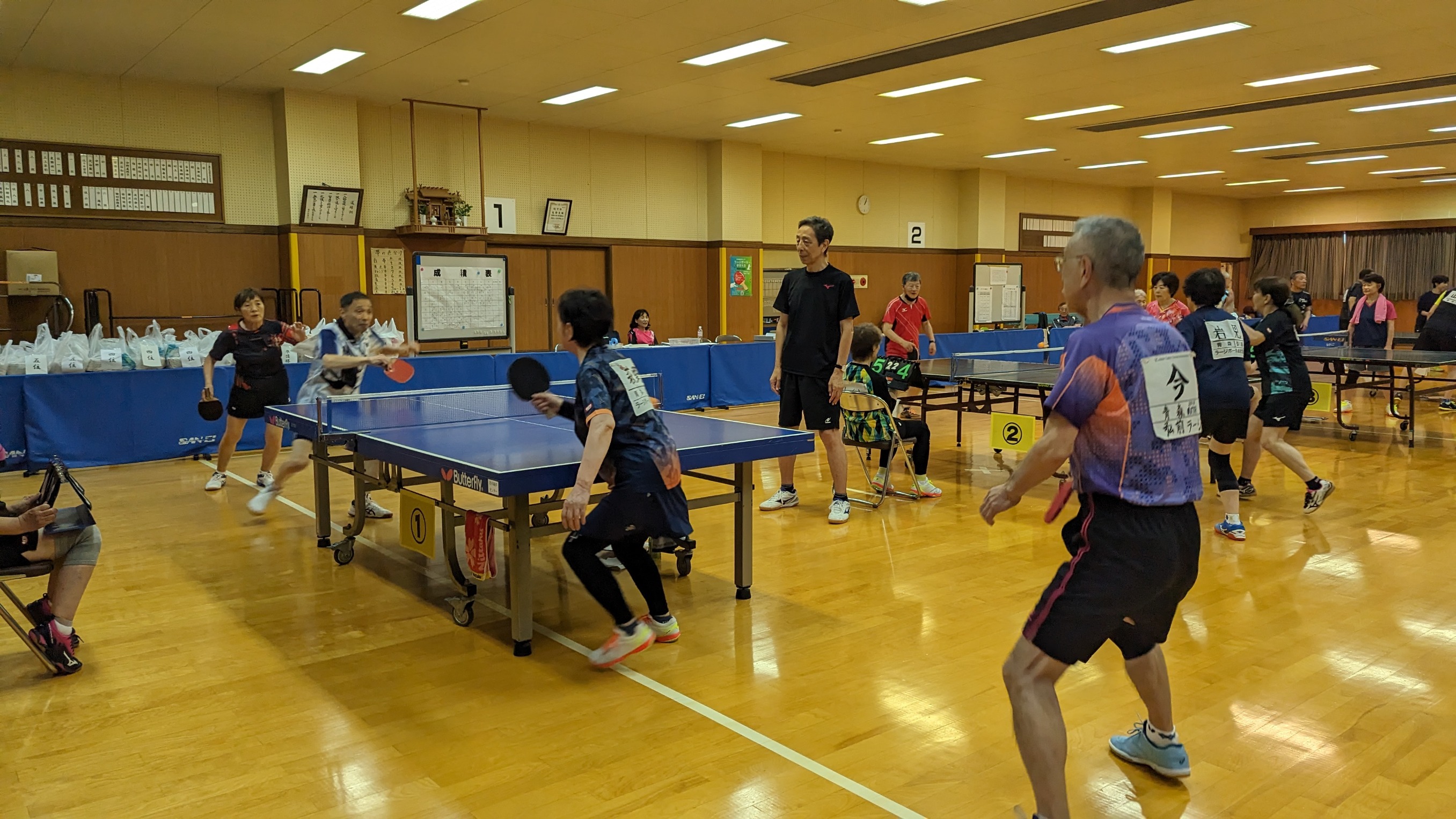 第４回ラージボール卓球大会