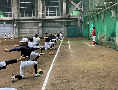 硬式野球体験