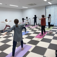 はるか夢球場ポジティブフィットネス教室
