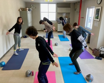 理学療法士によるピラティス教室