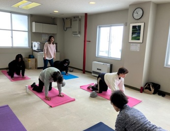 理学療法士によるピラティス教室