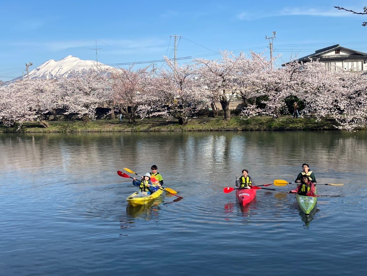 202５ひろさき桜まつりお花見カヌー体験