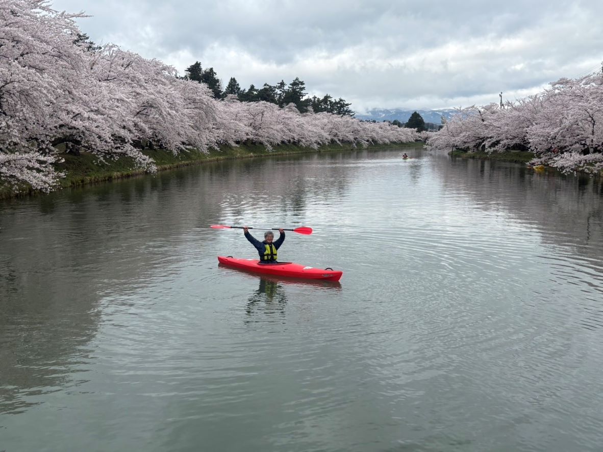 202５ひろさき桜まつりお花見カヌー体験