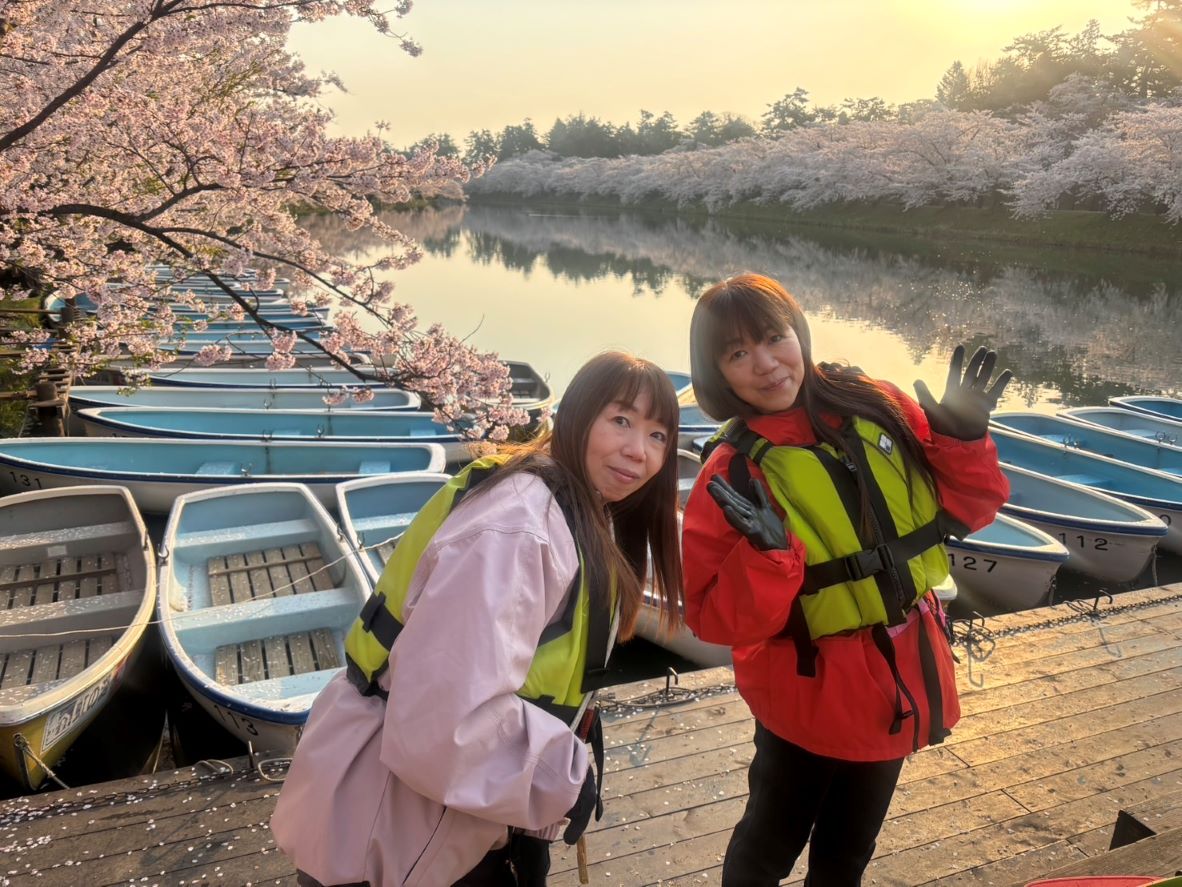 202５ひろさき桜まつりお花見カヌー体験
