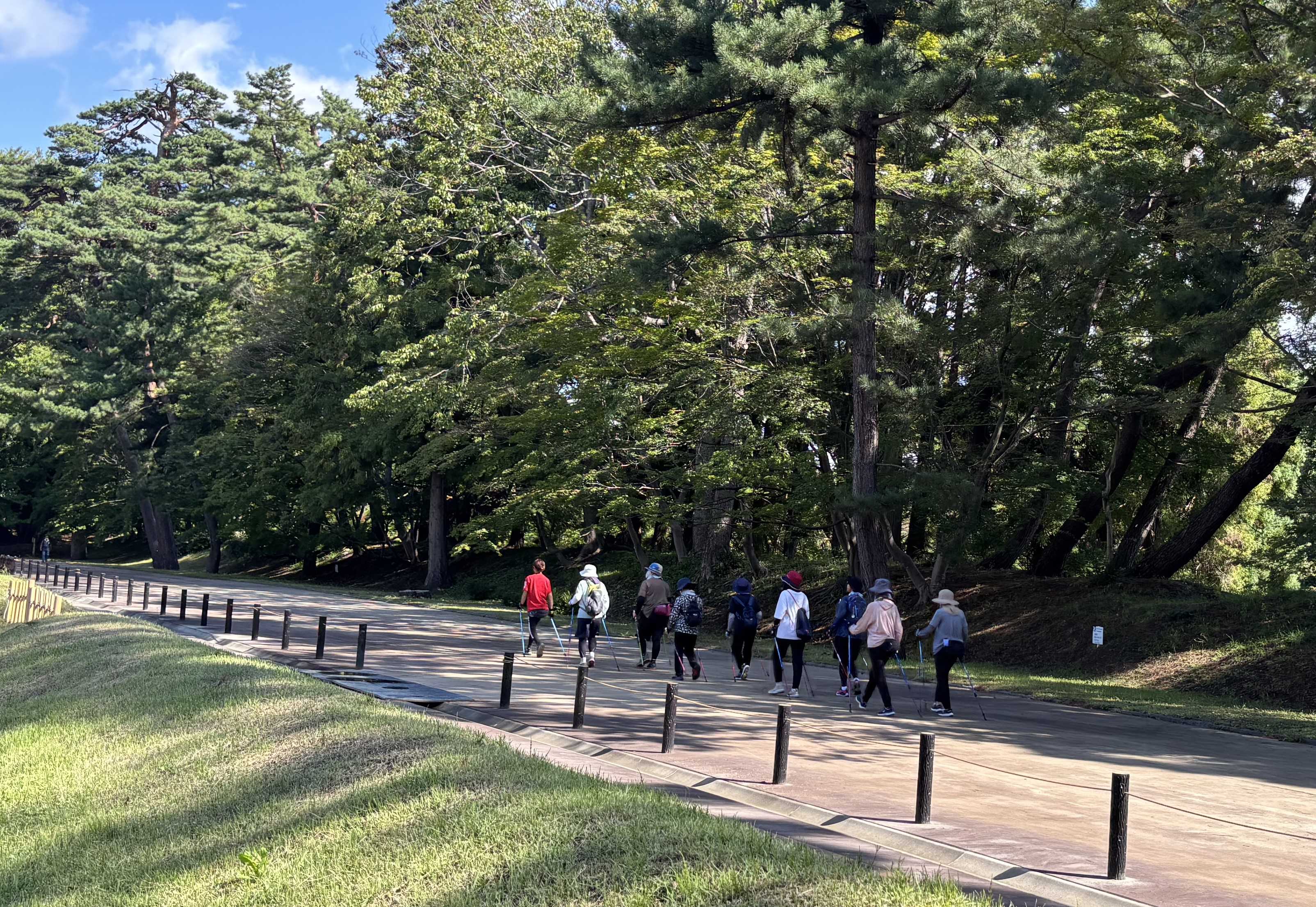 一緒に歩こう！ノルディックウォーキング