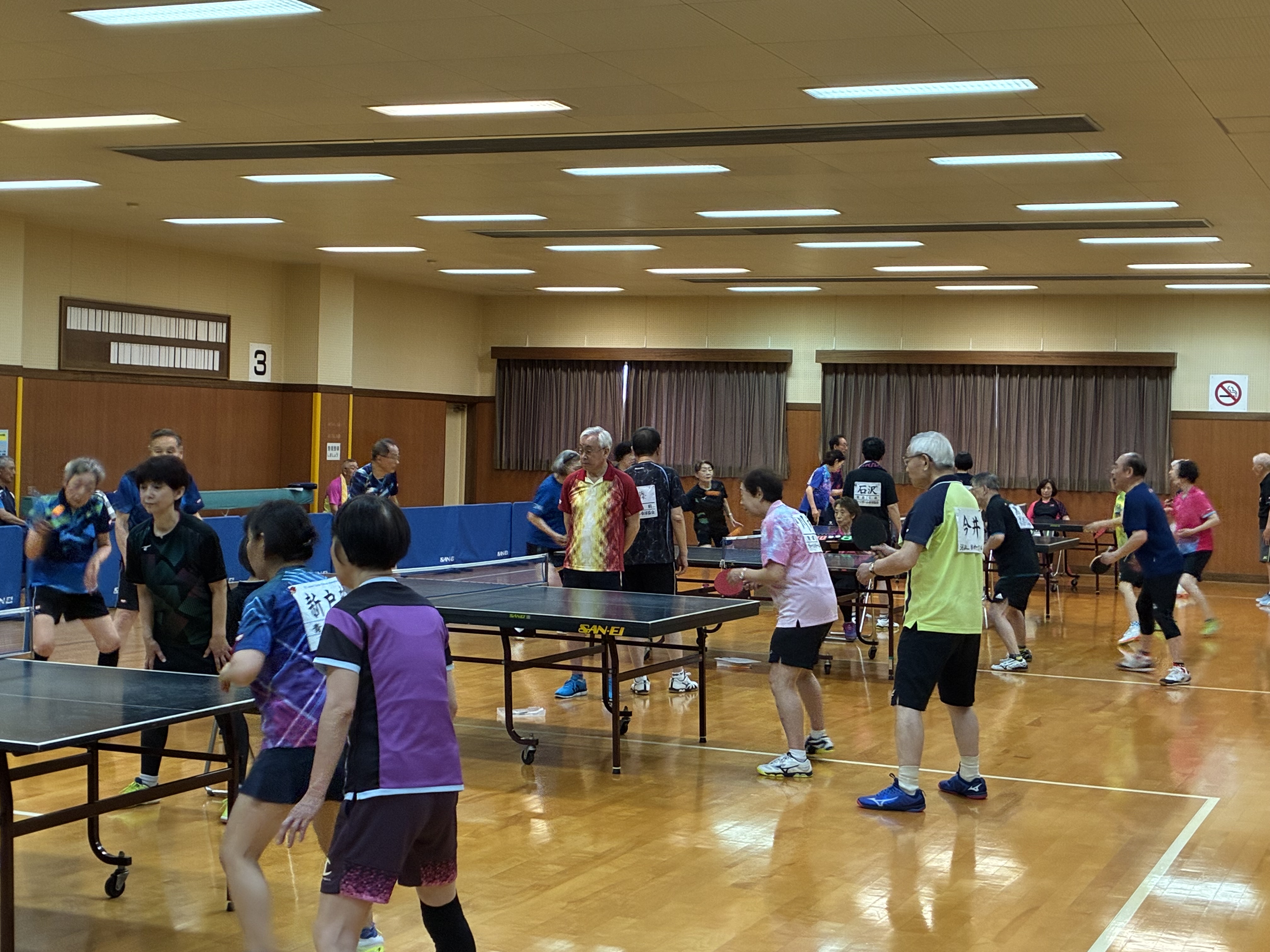 ラージボール卓球大会