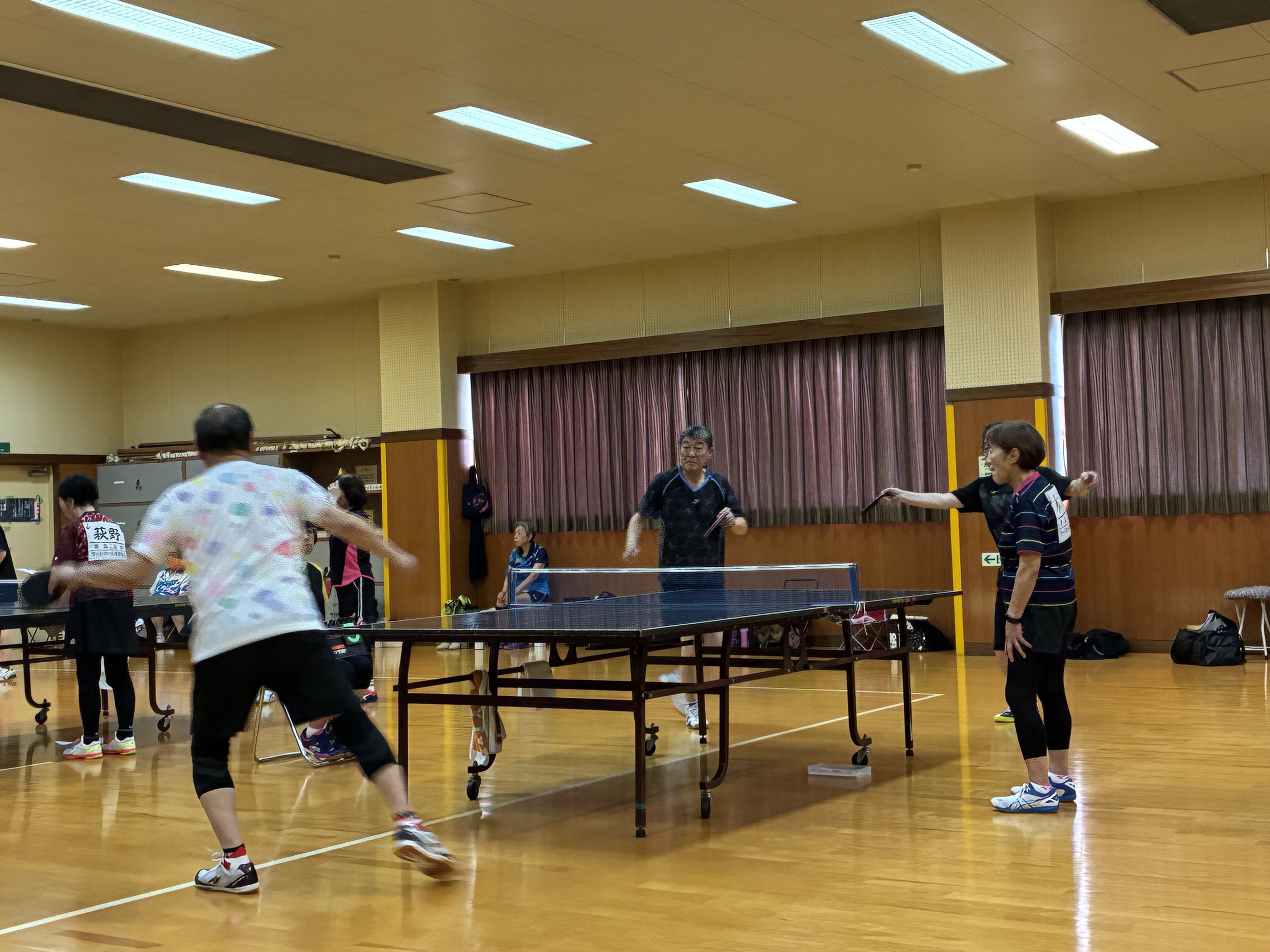 ラージボール卓球大会