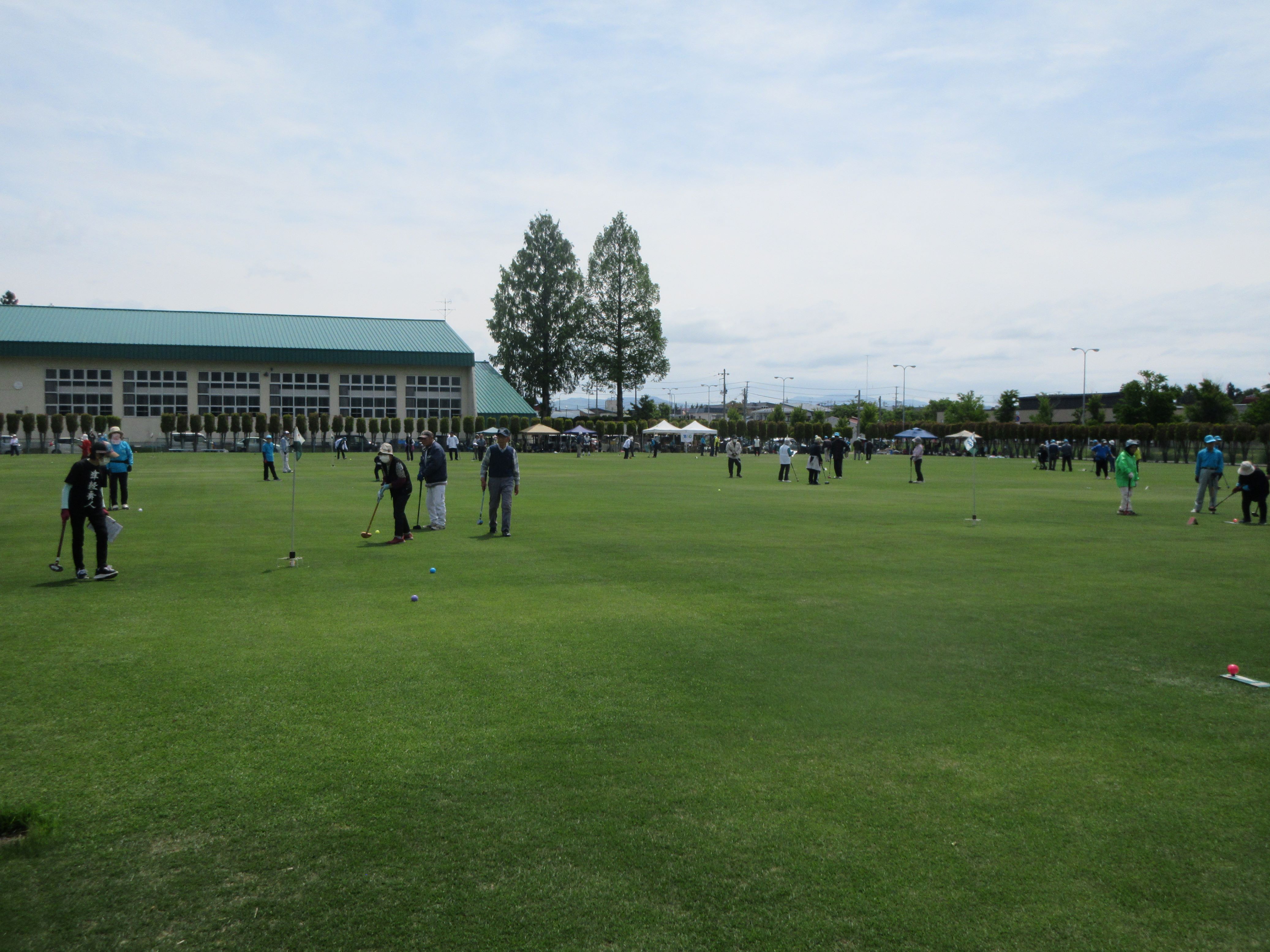 第１８回Ｂ＆Ｇ会長杯グラウンド・ゴルフ大会